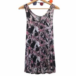 Silence + Noise Urban Outfitters Pink Black Tank